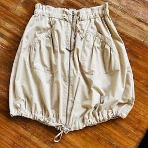 H&M Parachute mini skirt. Unique style